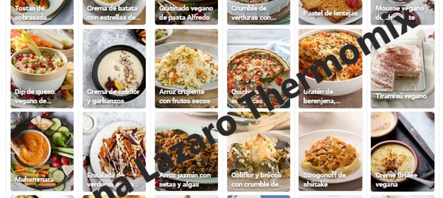 Disfruta de una Navidad vegetariana con Thermomix