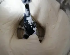 Step <p>Añadir la vaso el queso mascarpone y mezclar 30 seg/vel 3, retirar la mariposa</p> illustration