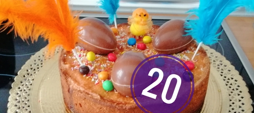 OPILLA DE ALMENDRA (MOLDE DE 20 CM.)