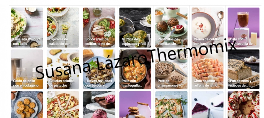 Planificación semanal en Cookidoo: menú bajo en carbohidratos