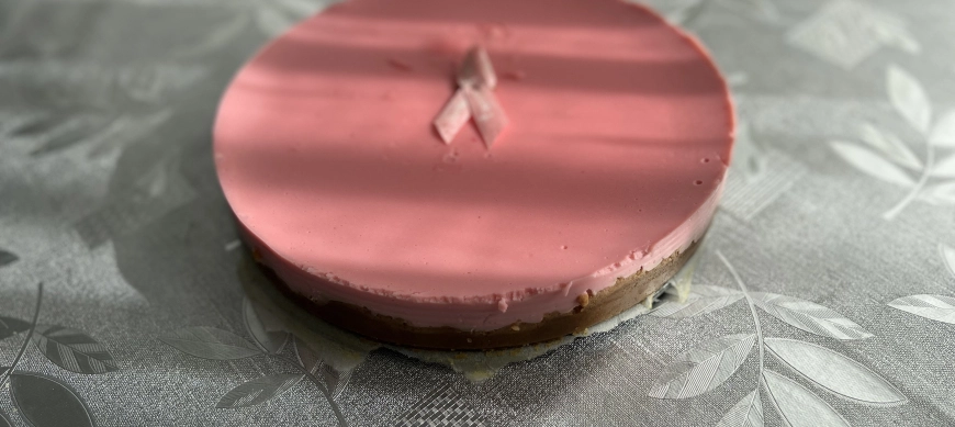 Tarta de chocolate blanco a mi manera