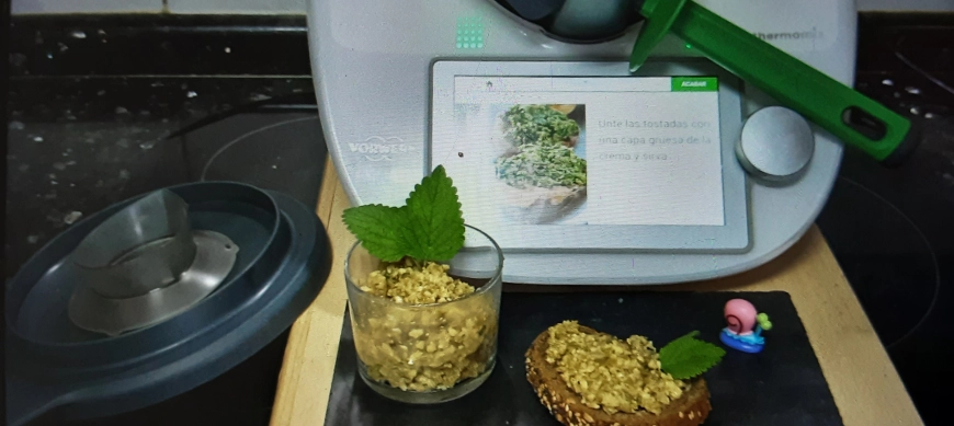 Bruschetta de aceitunas