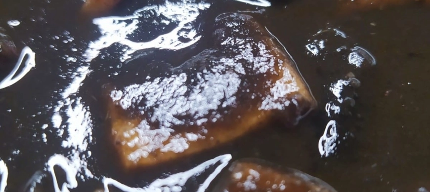 Txipirones en su tinta a mi manera