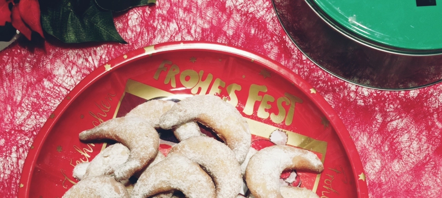 Media Lunas de Almendras (Galletas de Navidad)