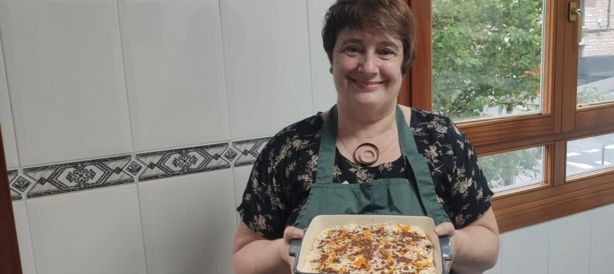 Tiramisú a la naranja