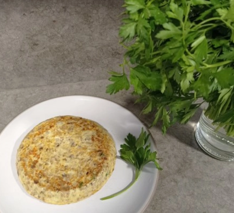Tortilla de champiñones