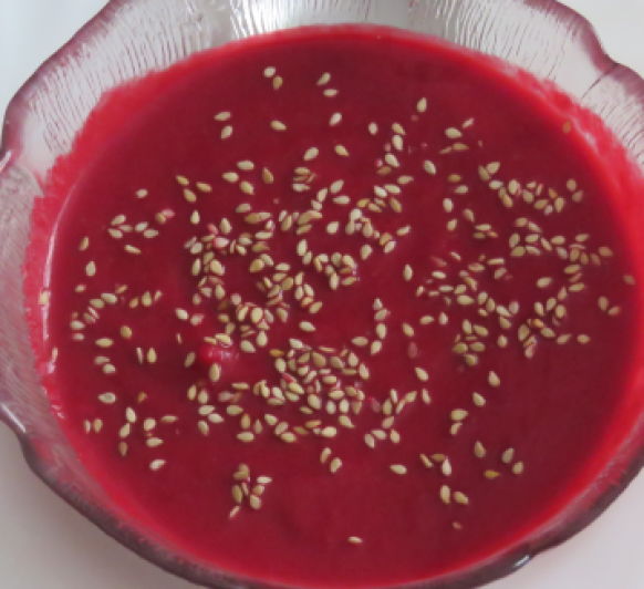 Crema de remolacha