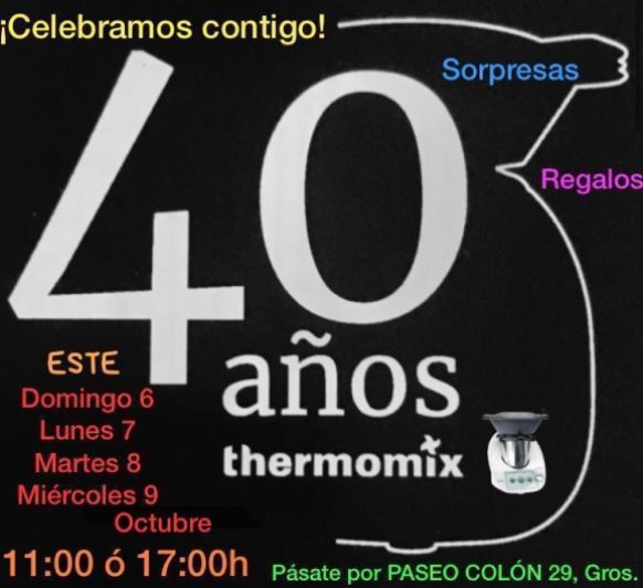 CELEBRACIÓN 40 ANIVERSARIO