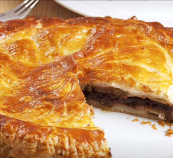 GALETTE DE ROIS CON FRANCHIPÁN DE CHOCOLATE