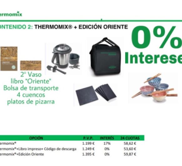 Compra la Thermomix® para Navidad con el 0%