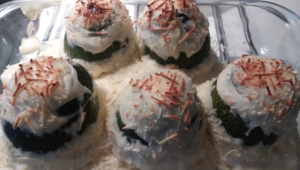 CALABACINES RELLENOS CON Thermomix®