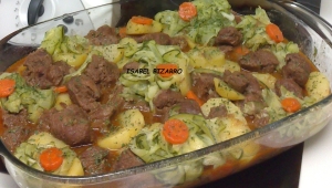 CARRILLERAS AL PIMENTÓN CON VERDURAS EN Thermomix®